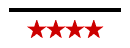 4 Stars